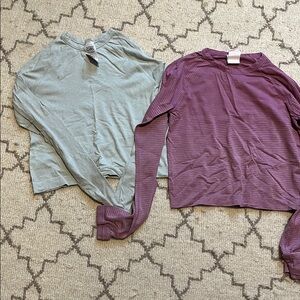Athleta girl long sleeve bundle